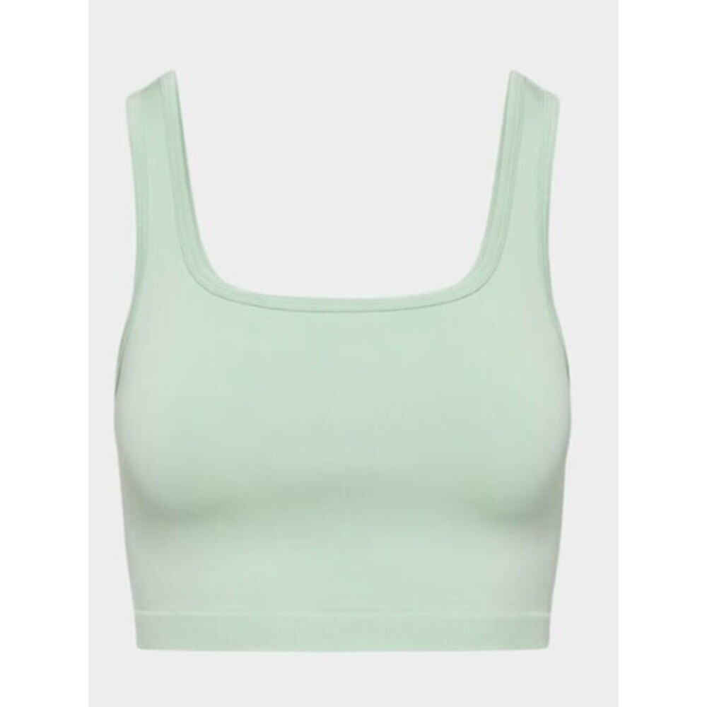 Aritzia Golden BodyGrip™ Squareneck Bra Top Terrace Sage Small